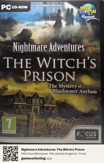 Nightmare Adventures: The Witch's Prison Computer, United Kingdom box front