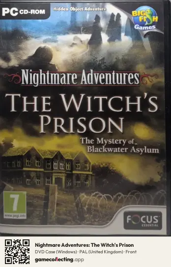 Nightmare Adventures: The Witch's Prison Computer, United Kingdom box front