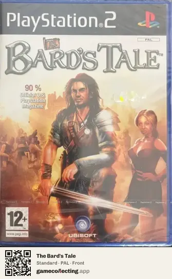 The Bard's Tale PlayStation 2, PAL box front