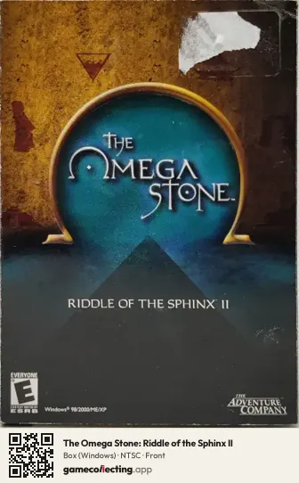The Omega Stone: Riddle of the Sphinx II Computer, NTSC box front