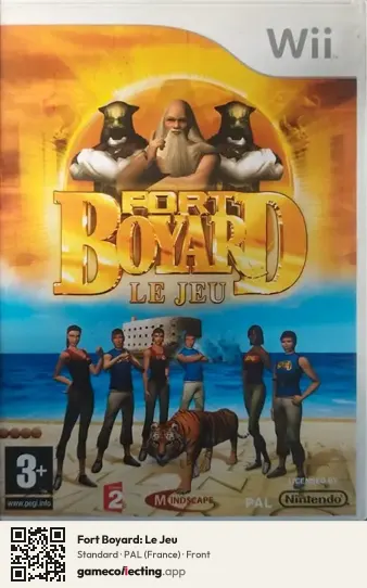 Fort Boyard: Le Jeu Nintendo Wii, France box front