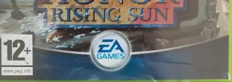 Medal of Honor: Rising Sun, the PEGI square on its front