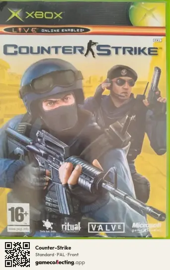 Counter-Strike Xbox, PAL box front