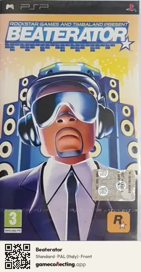 Beaterator PlayStation Portable, Italy box front