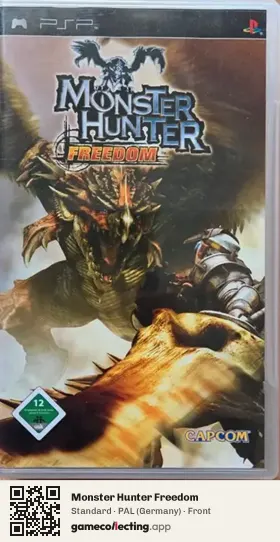 Monster Hunter Freedom PlayStation Portable, Germany box front