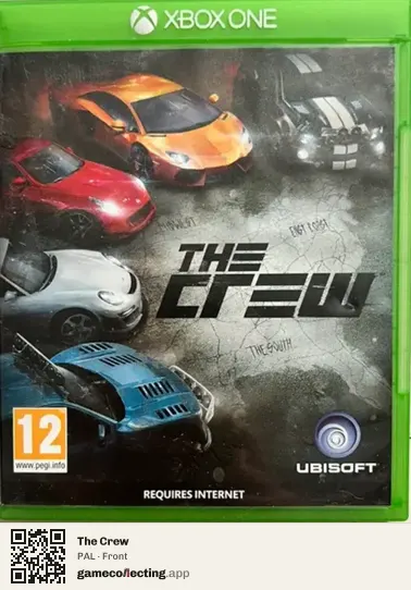 The Crew Xbox One, PAL box front