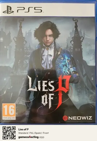 Lies of P PlayStation 5, Spain box front