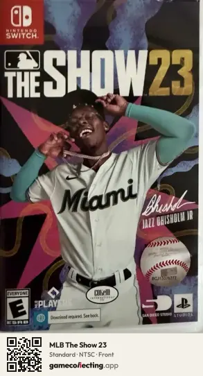 MLB The Show 23 Nintendo Switch, NTSC box front