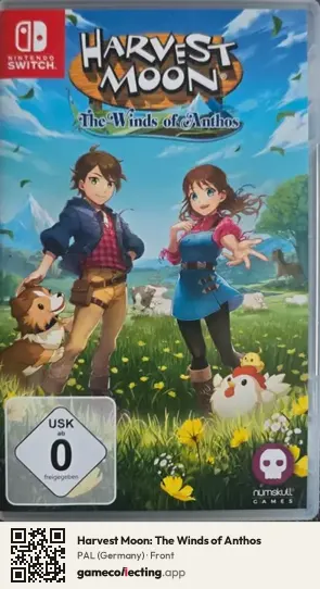 Harvest Moon: The Winds of Anthos Nintendo Switch, Germany box front