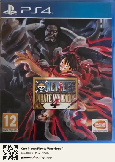 One Piece: Pirate Warriors 4 PlayStation 4, PAL box front