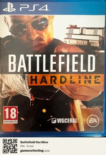 Battlefield Hardline PlayStation 4, PAL box front
