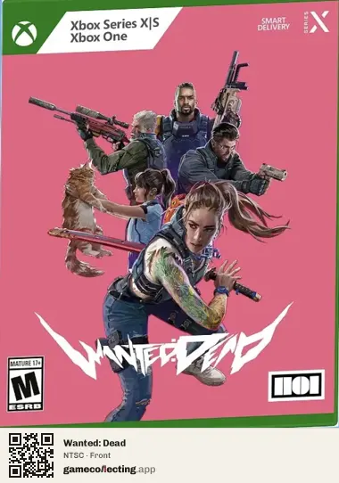 Wanted: Dead Xbox Series X, NTSC box front