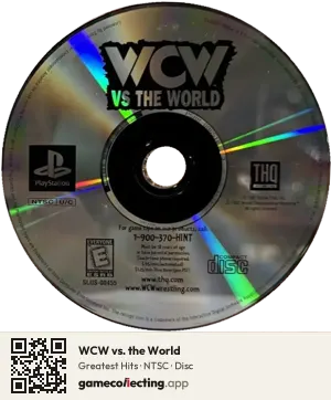 WCW vs. the World PlayStation, NTSC disc