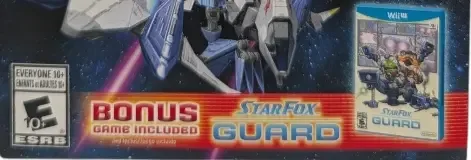 Star Fox Zero / Star Fox Guard, the ESRB box on its front