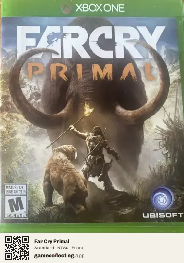 Far Cry Primal Xbox One, NTSC box front