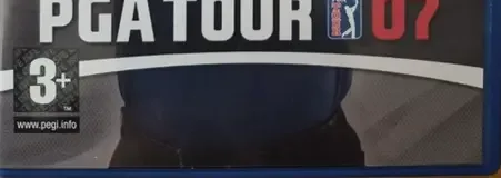 Tiger Woods PGA Tour 07, the PEGI square on its front