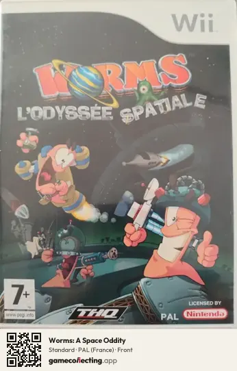 Worms: A Space Oddity Nintendo Wii, France box front