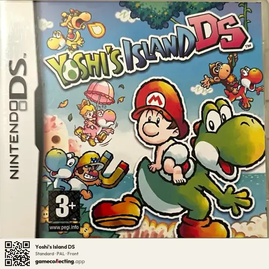 Yoshi's Island DS Nintendo DS, PAL box front