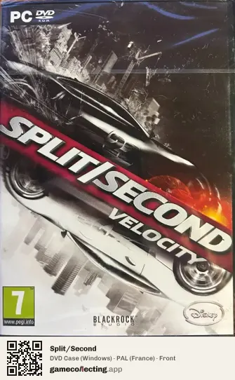 Split/Second Computer, France box front