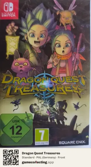 Dragon Quest Treasures Nintendo Switch, Germany box front