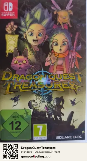 Dragon Quest Treasures Nintendo Switch, Germany box front