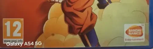 Dragon Ball Z: Kakarot, the PEGI square on its front