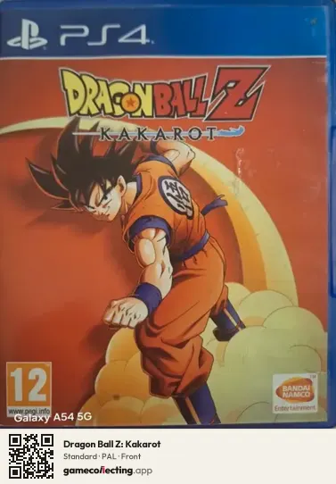 Dragon Ball Z: Kakarot PlayStation 4, PAL box front