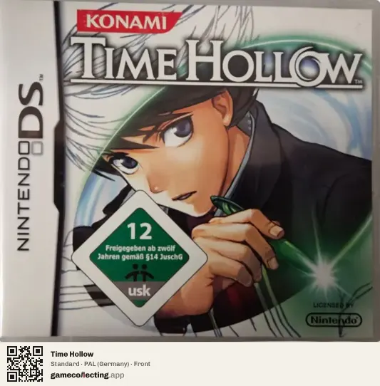 Time Hollow Nintendo DS, Germany box front