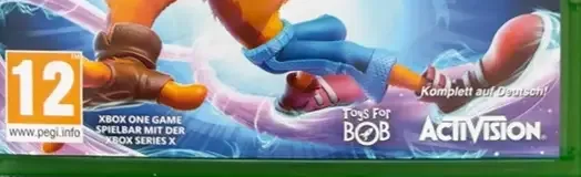 Crash Bandicoot 4: It's About Time, the USK square on its front