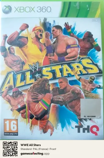 WWE All Stars Xbox 360, France box front