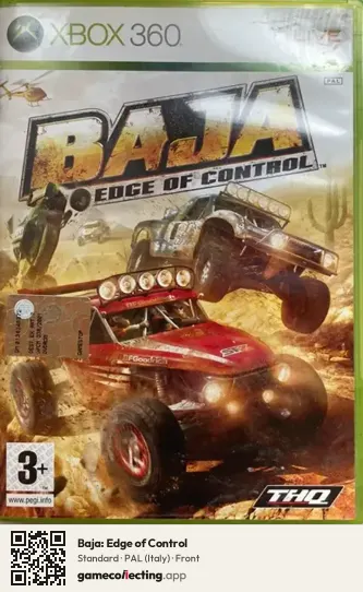 Baja: Edge of Control Xbox 360, Italy box front