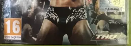 WWE SmackDown vs. Raw 2011, the PEGI square on its front
