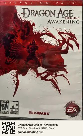 Dragon Age: Origins: Awakening Computer, NTSC box front