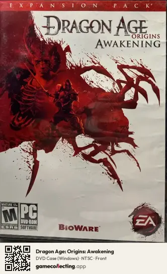 Dragon Age: Origins: Awakening Computer, NTSC box front