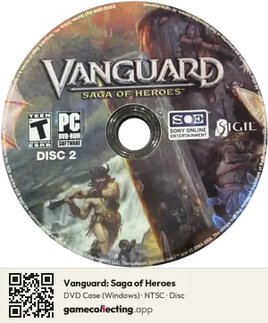 Vanguard: Saga of Heroes Computer, NTSC disc