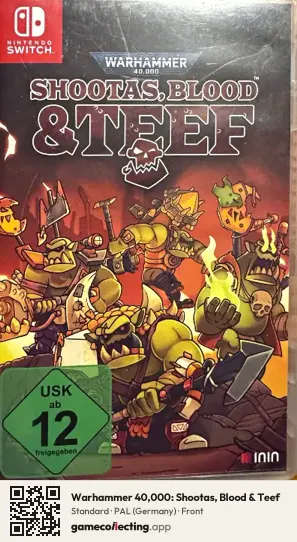 Warhammer 40,000: Shootas, Blood & Teef Nintendo Switch, Germany box front