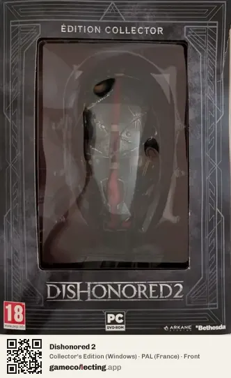 Dishonored 2 Computer, France box front