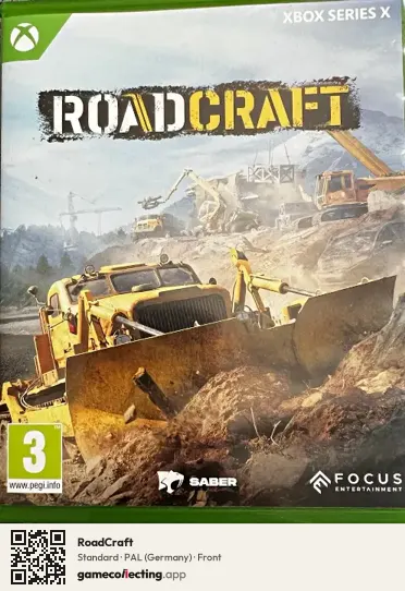 RoadCraft Xbox Series X, Germany box front