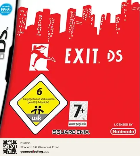 Exit DS Nintendo DS, Germany box front