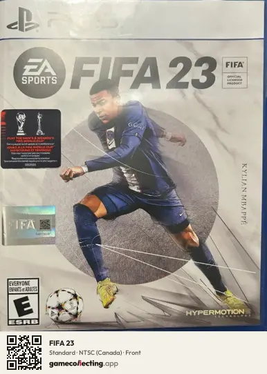 FIFA 23 PlayStation 5, Canada box front