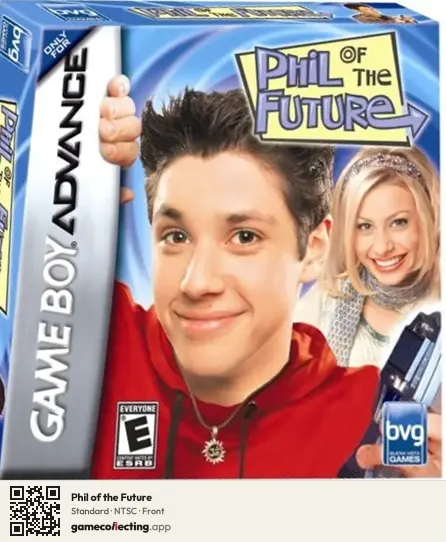 Phil of the Future Game Boy Advance, NTSC box front