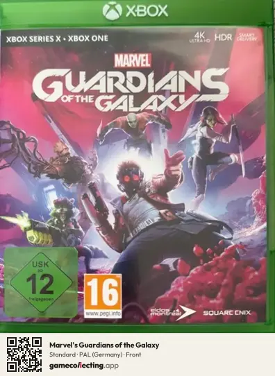 Marvel's Guardians of the Galaxy Xbox Series X, Germany box front