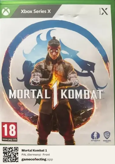 Mortal Kombat 1 Xbox Series X, Germany box front