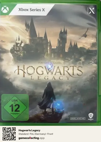 Hogwarts Legacy Xbox Series X, Germany box front