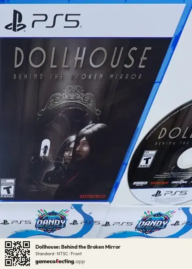 Dollhouse: Behind the Broken Mirror PlayStation 5, NTSC box front