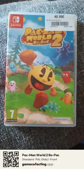 Pac-Man World 2 Re-Pac Nintendo Switch, Italy box front