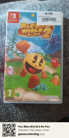 Pac-Man World 2 Re-Pac Nintendo Switch, Italy box front