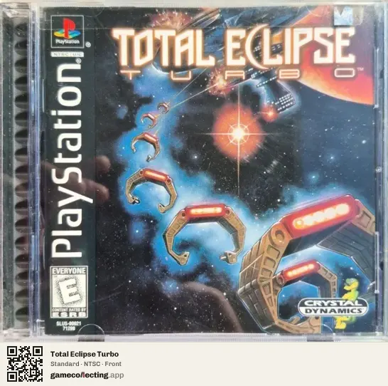 Total Eclipse Turbo PlayStation, NTSC box front