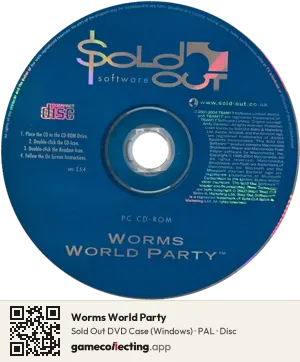 Worms World Party Computer, PAL disc