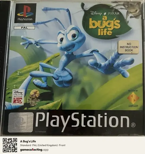 A Bug's Life PlayStation, United Kingdom box front